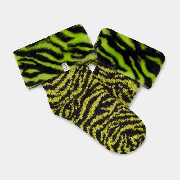NWT - UGG -  Fleece Lined Rain boot Socks - Picture 1 of 6